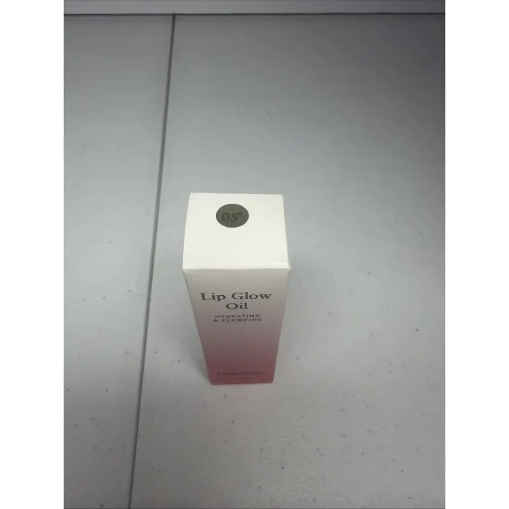 HelloKiss Lip Oil #05 Honey Hydrating Fruity Lip Glow Gloss NEW